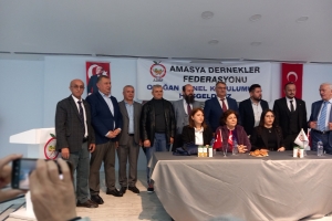 AMASYA DERNEKLER FEDERASYONU GENEL KURUL TOPLANTISI YAPILDI