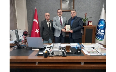 Ramazan ayı etkinlikleri ve stant yeri programı ile ilgili Eyüpsultan Belediye Başkan yardımcısı Av.Uğur Şeker'i ziyaret ettik.