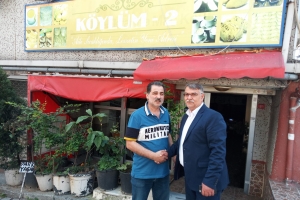 HAYRETTİN KÖYÜ DERNEK BAŞKANIMIZA ZİYARET 