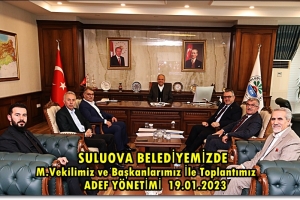 ADEF HEYETİ AMASYA PROTOKLUMUZE ZİYARETİ .