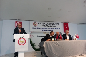 AMASYA DERNEKLER FEDERASYONU GENEL KURUL TOPLANTISI YAPILDI