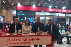 AMASYALILAR TÜYAP EMITT FUAR ALANINDA..