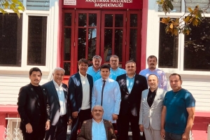 KASTOB, Karadeniz sivil toplum kuruluşları konfederasyonu, 24 federasyon başkanı ile birlikte Yedikule göğüs hastalıkları hastanesi Başhekimi Prof. Dr. Tabip Albay Nurettin YİYİT’i ziyaret ettik.