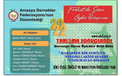 2022 FERHAT VE ŞİRİN ÖYKÜ YARIŞMASI SONUÇLANDI 