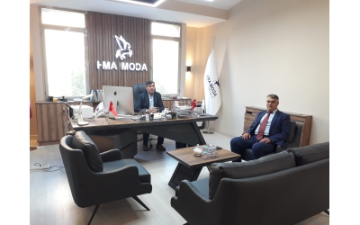 HMA MODA TEKSTİL // MEHMET AKCURA HEMŞERİMİZİ ZİYARETİMİZ.