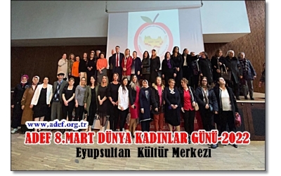 ADEF KADINLAR GÜNÜ PROĞRAMI