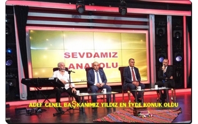 ADEF Genel Başkanımız Yıldız En Tvde Turhan Çakır'a konuk oldu. (2)