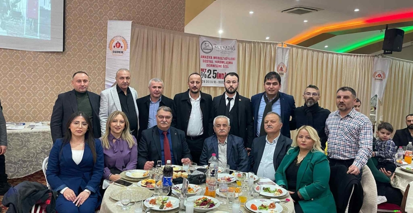Amasya Merkez Köy Dernekler Birliği Sosyal Yardımlaşma Derneği’nin (ÖZDER) düzenlemiş olduğu birlik ve beraberlik gecesine katılım sağladık. 