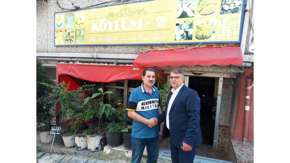 HAYRETTİN KÖYÜ DERNEK BAŞKANIMIZA ZİYARET 
