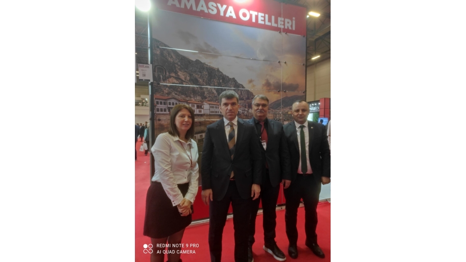 AMASYALILAR TÜYAP EMITT FUAR ALANINDA..