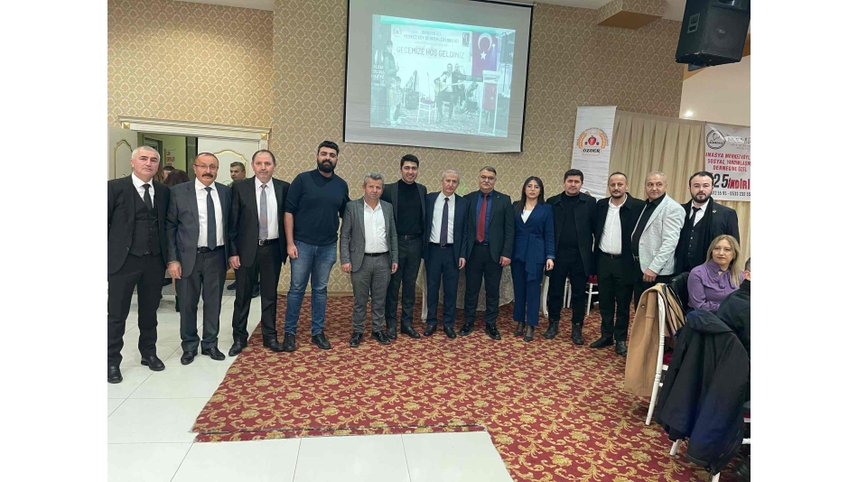 Amasya Dernekler Federayonu olarak, Amasya Merkez Köy Dernekler Birliği Sosyal Yardımlaşma Derneği’nin (ÖZDER) düzenlemiş olduğu birlik ve beraberlik gecesine katılım sağladık. 