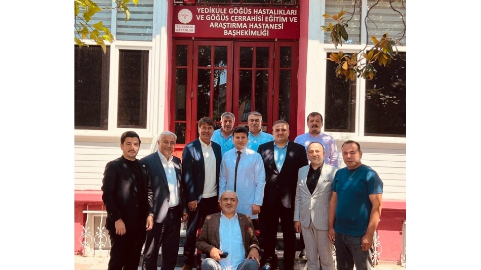 KASTOB, Karadeniz sivil toplum kuruluşları konfederasyonu, 24 federasyon başkanı ile birlikte Yedikule göğüs hastalıkları hastanesi Başhekimi Prof. Dr. Tabip Albay Nurettin YİYİT’i ziyaret ettik.