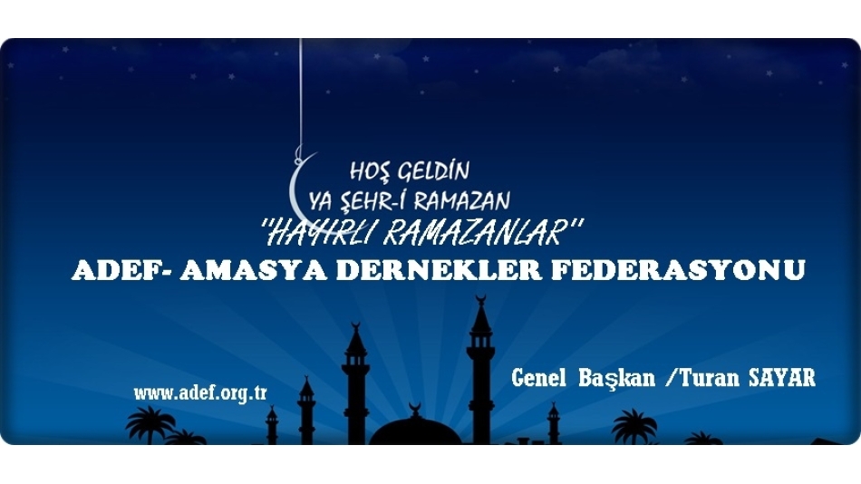 HAYIRLI RAMAZANLAR 